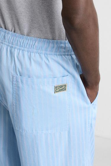 STRIPED TEXTURED TROUSERS - striped by Zara - Image 5