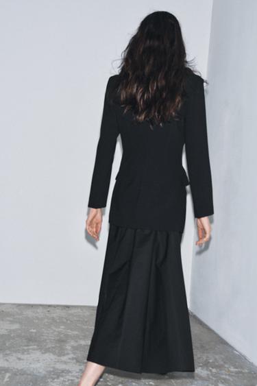 ROBE VESTE BIMATIÈRE ZW COLLECTION - Noir de Zara - Image 2
