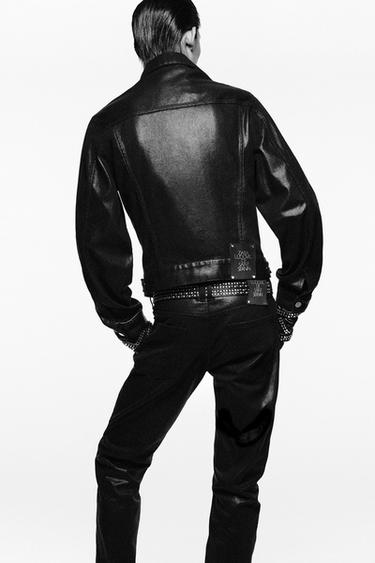 CAÇADORA DENIM ENCERADA LUDOVIC DE SAINT SERNIN x ZARA - Negre de Zara