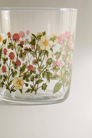 TRANSFER GLASS TUMBLER - Green by Zara - Image 3