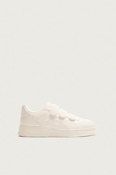 TÊNIS SEM CADARÇOS - Branco-osso da Zara