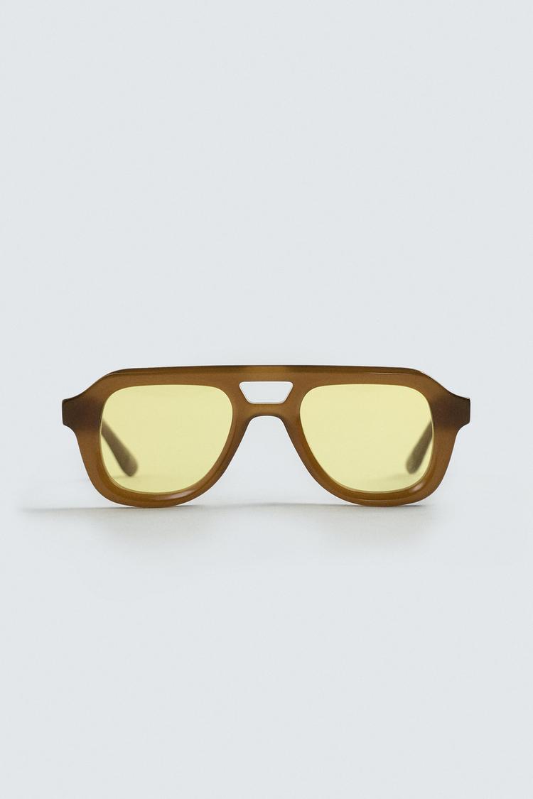 ZARA RECTANGULAR SUNGLASSES