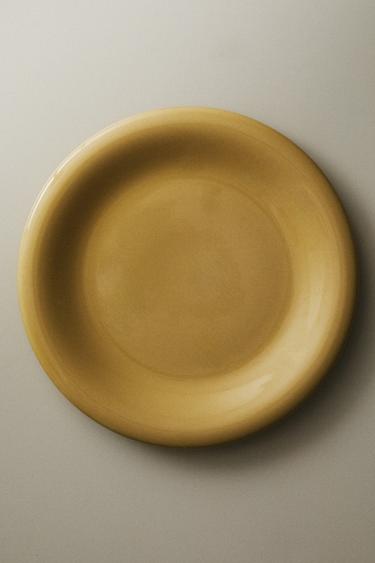 ASSIETTE PLATE GRÈS ÉMAILLÉ - Crème de Zara - Image 4