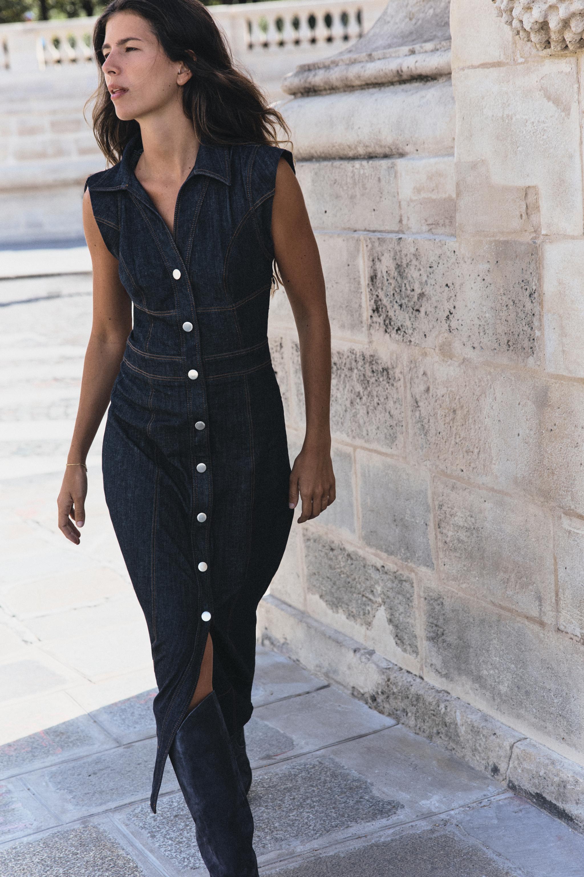 Z1975 MIDI DENIM DRESS