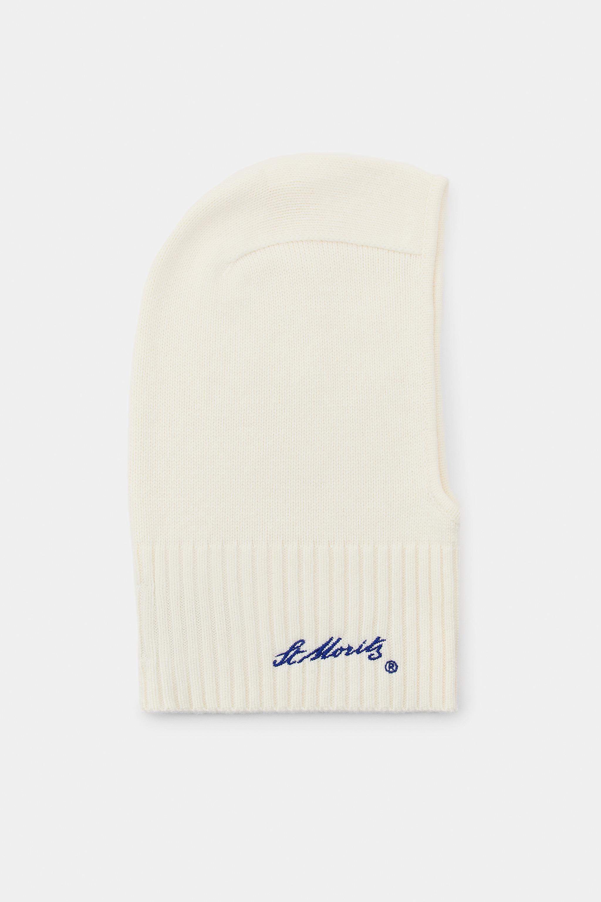 KNIT HOODIE ST. MORITZ® - Ecru | ZARA United States