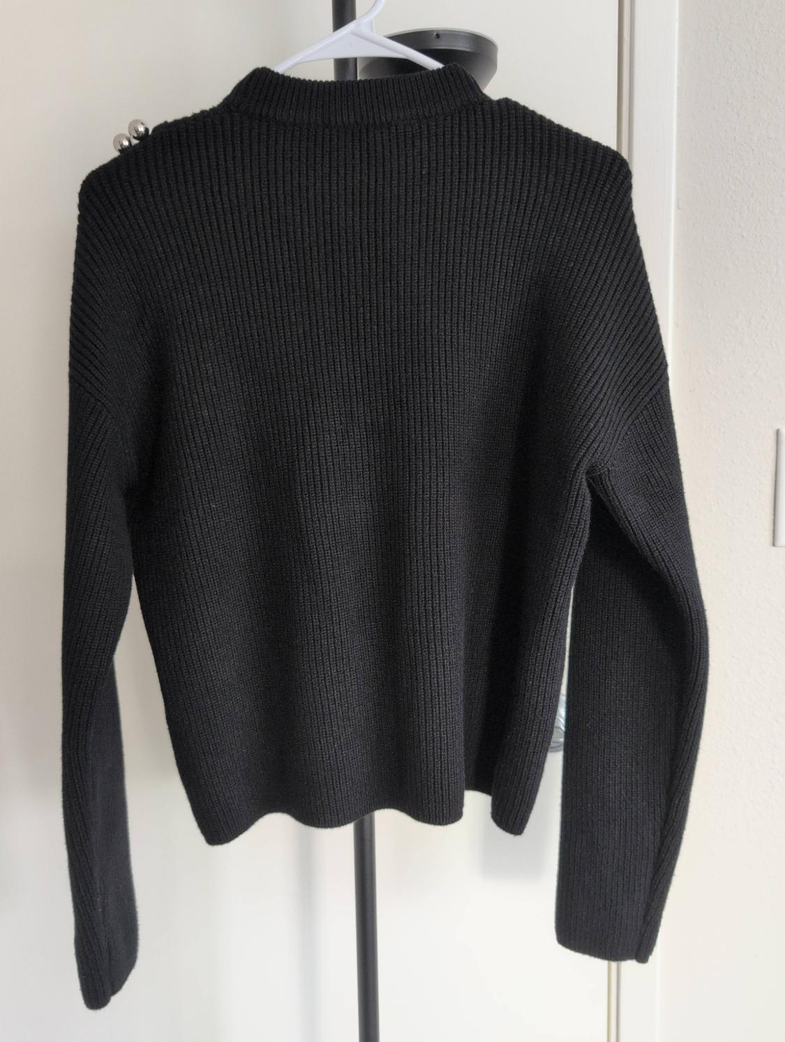 BALL TRIM KNIT SWEATER - Image 5