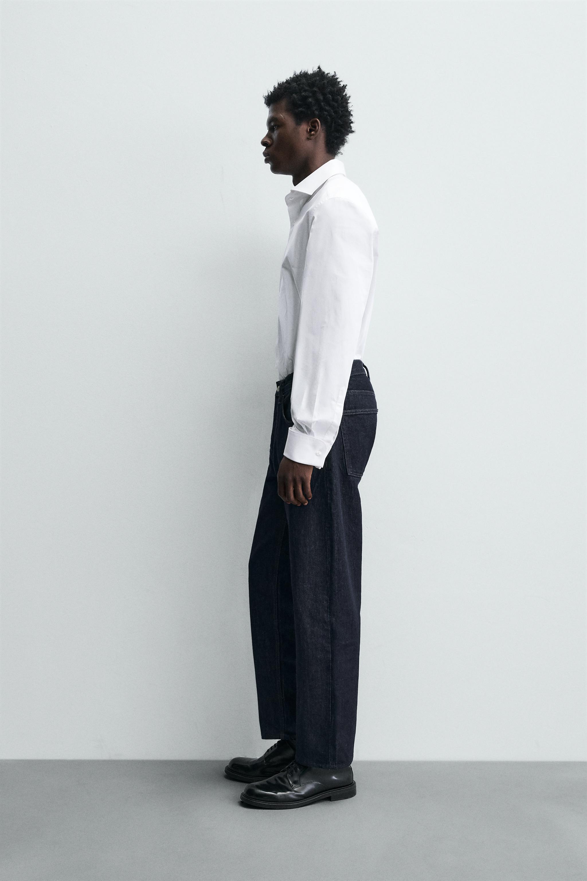 CHEMISE STRUCTURÉE BOUTONS DE MANCHETTE