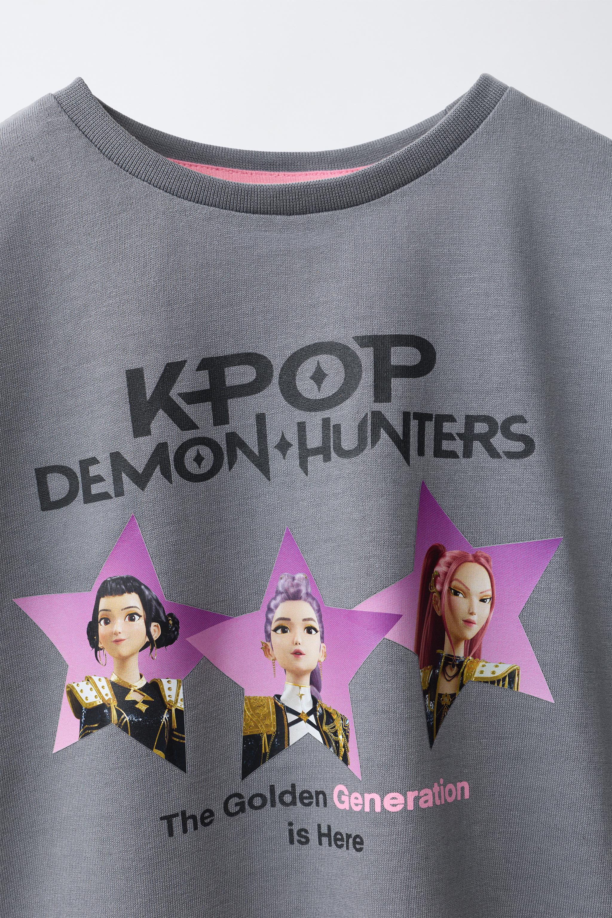 Пижама DEMON HUNTERS™ NETFLIX для детей — Zara — фото 6