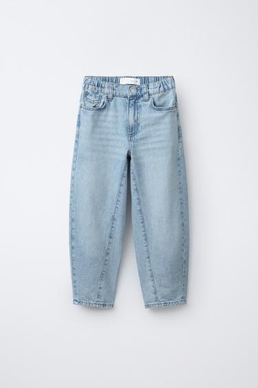 BARREL JEANS - Mid-blue by Zara - Image 0
