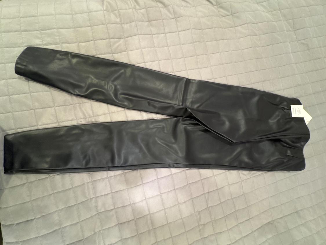 FAUX LEATHER LEGGINGS - Image 2