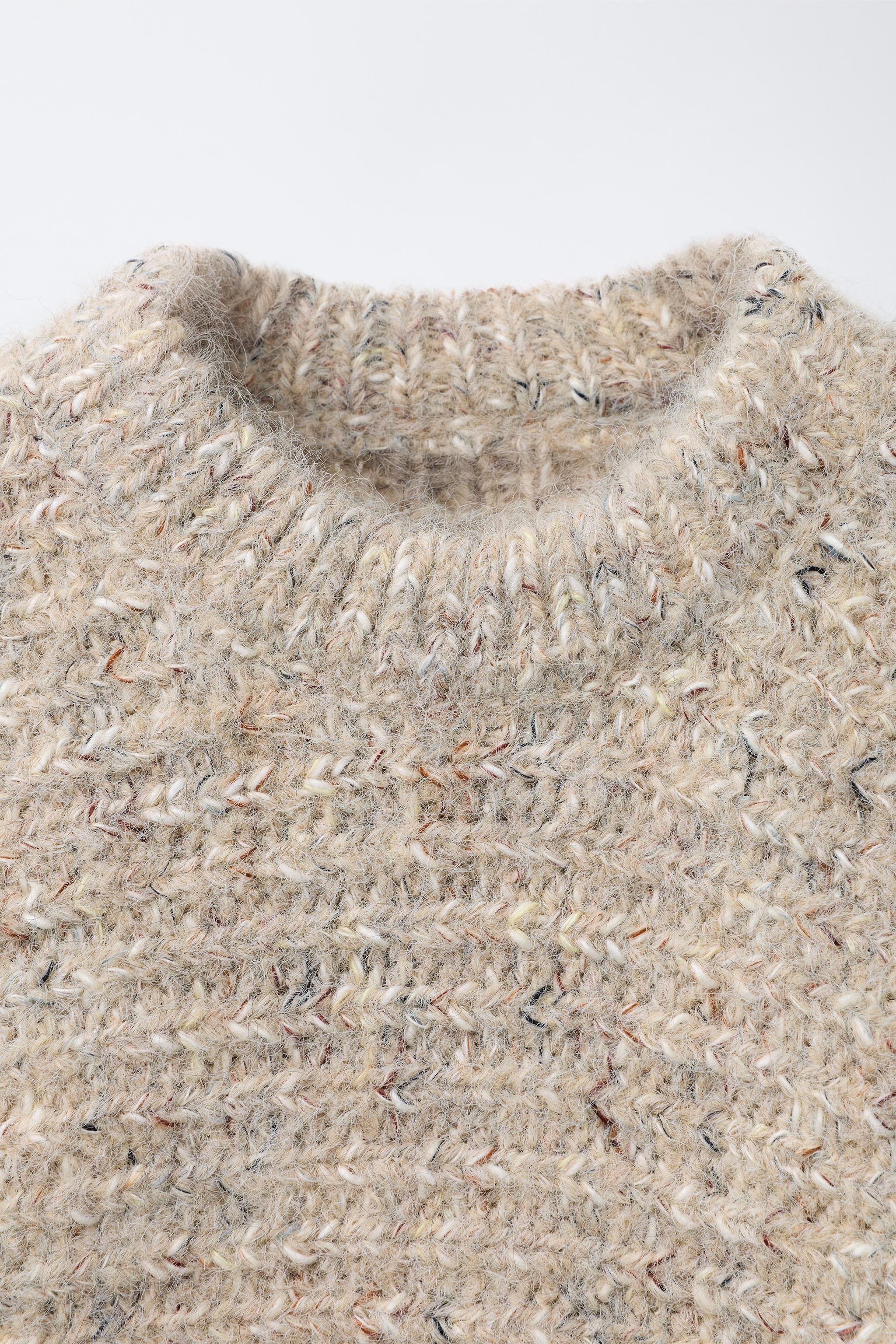 WOOL BLEND KNIT JUMPER
