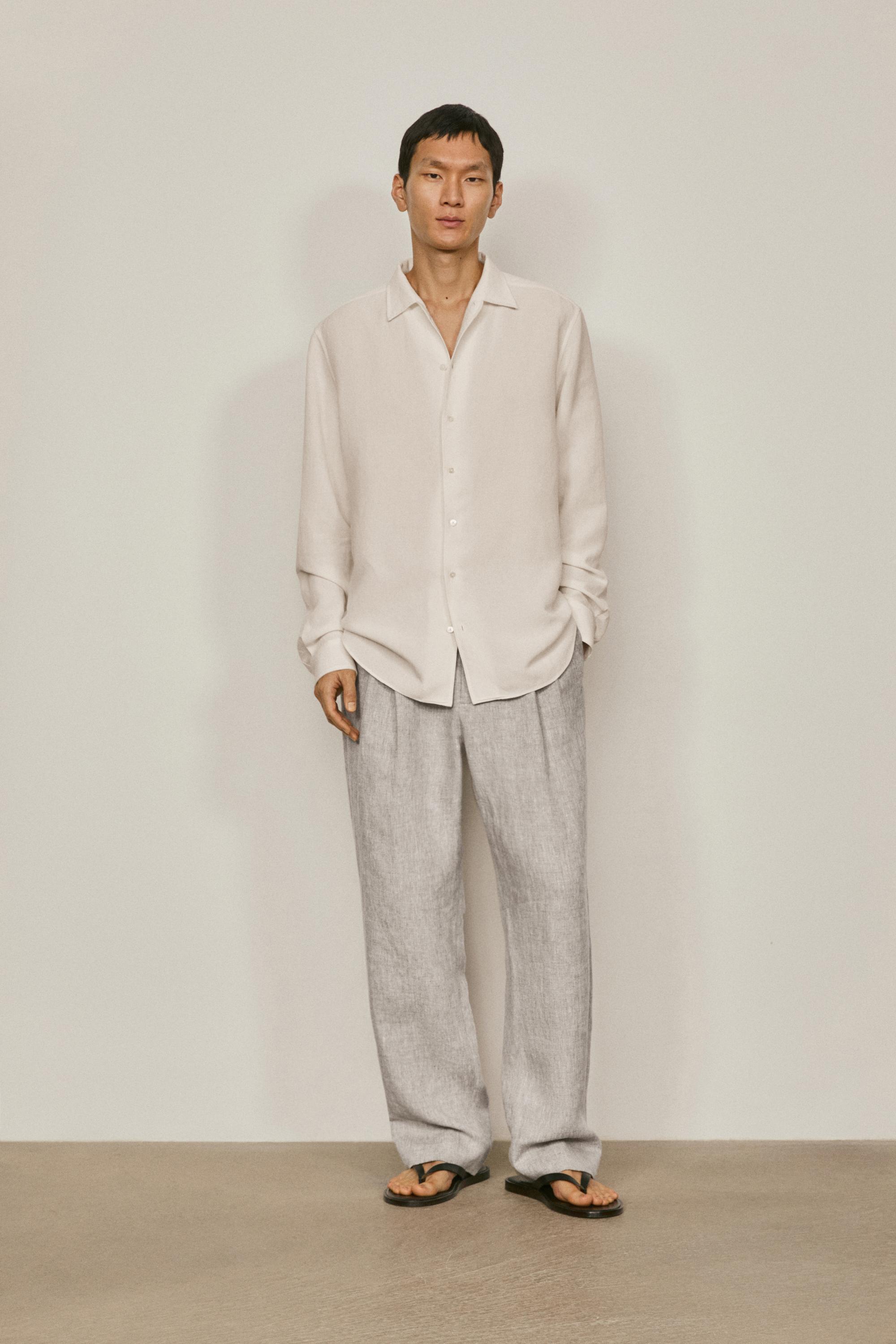 Linen blend shirt - LIMITED EDITION