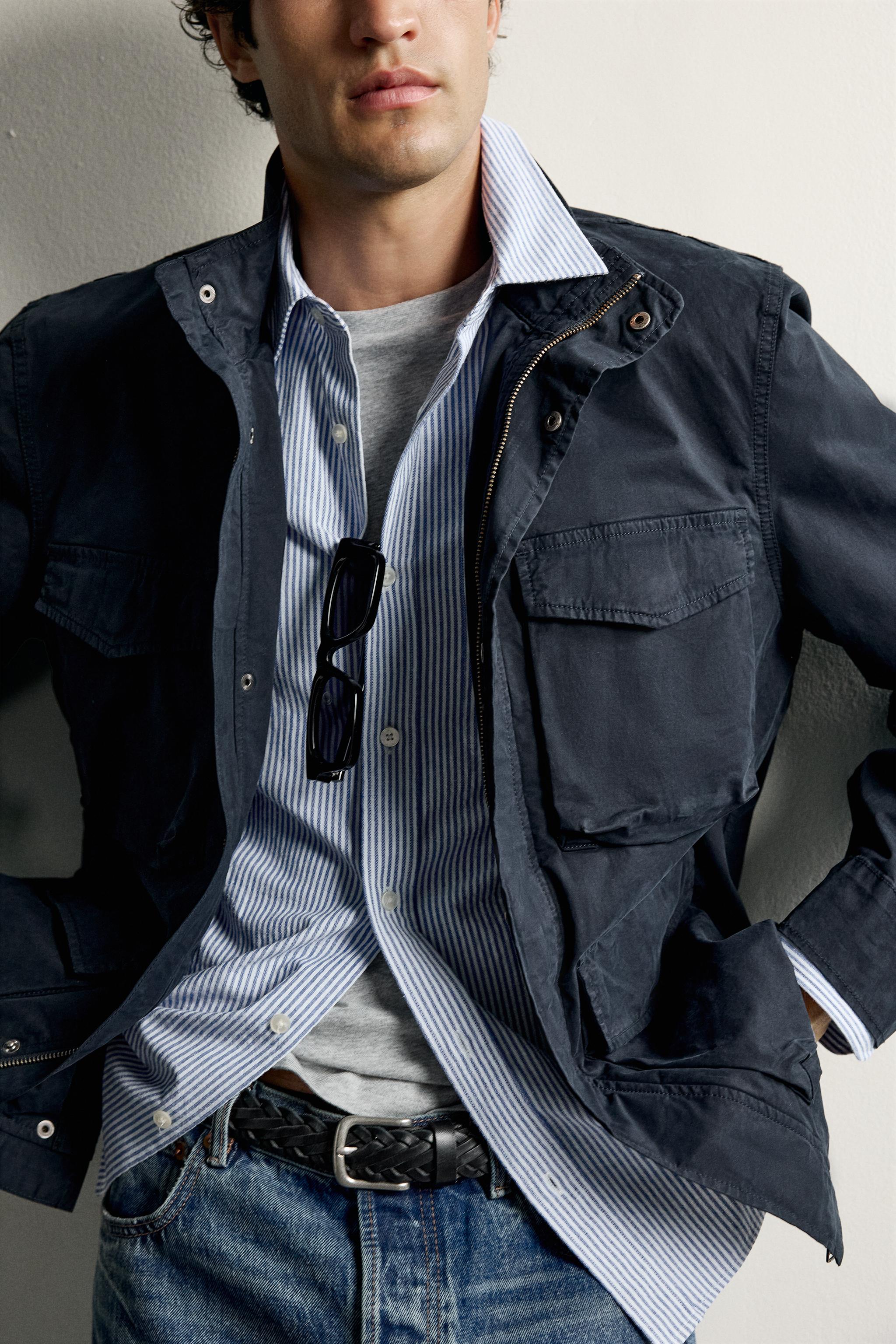 PARKA REGULAR FIT POCHES UTILITY
