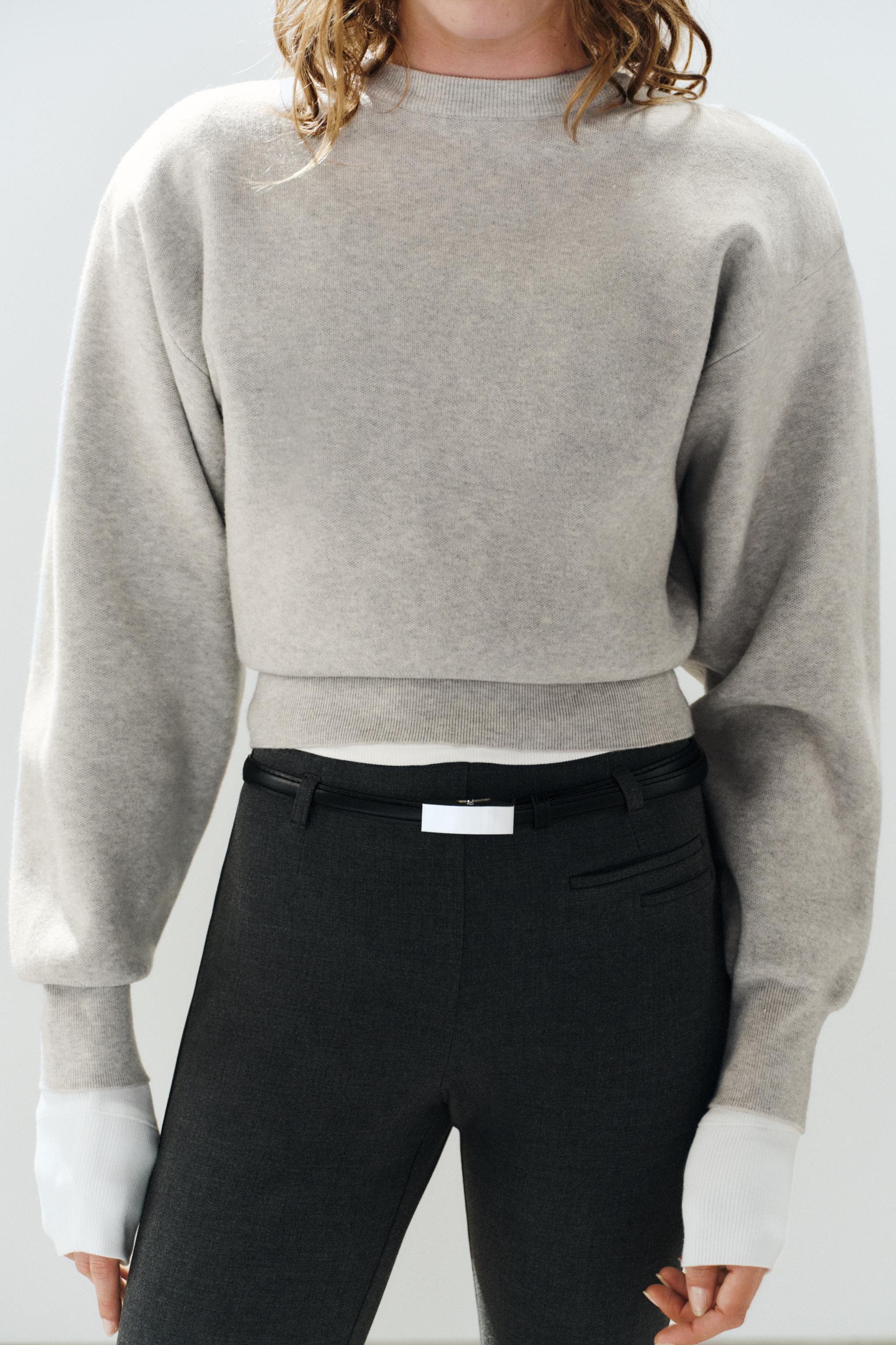 PULL EN MAILLE ÉPAULETTE