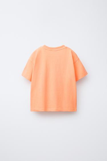 3-PACK OF PLAIN T-SHIRTS - Orange by Zara - Image 2