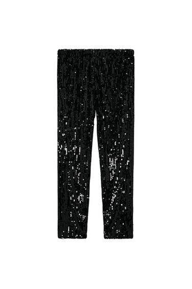 SEQUINNED TROUSERS