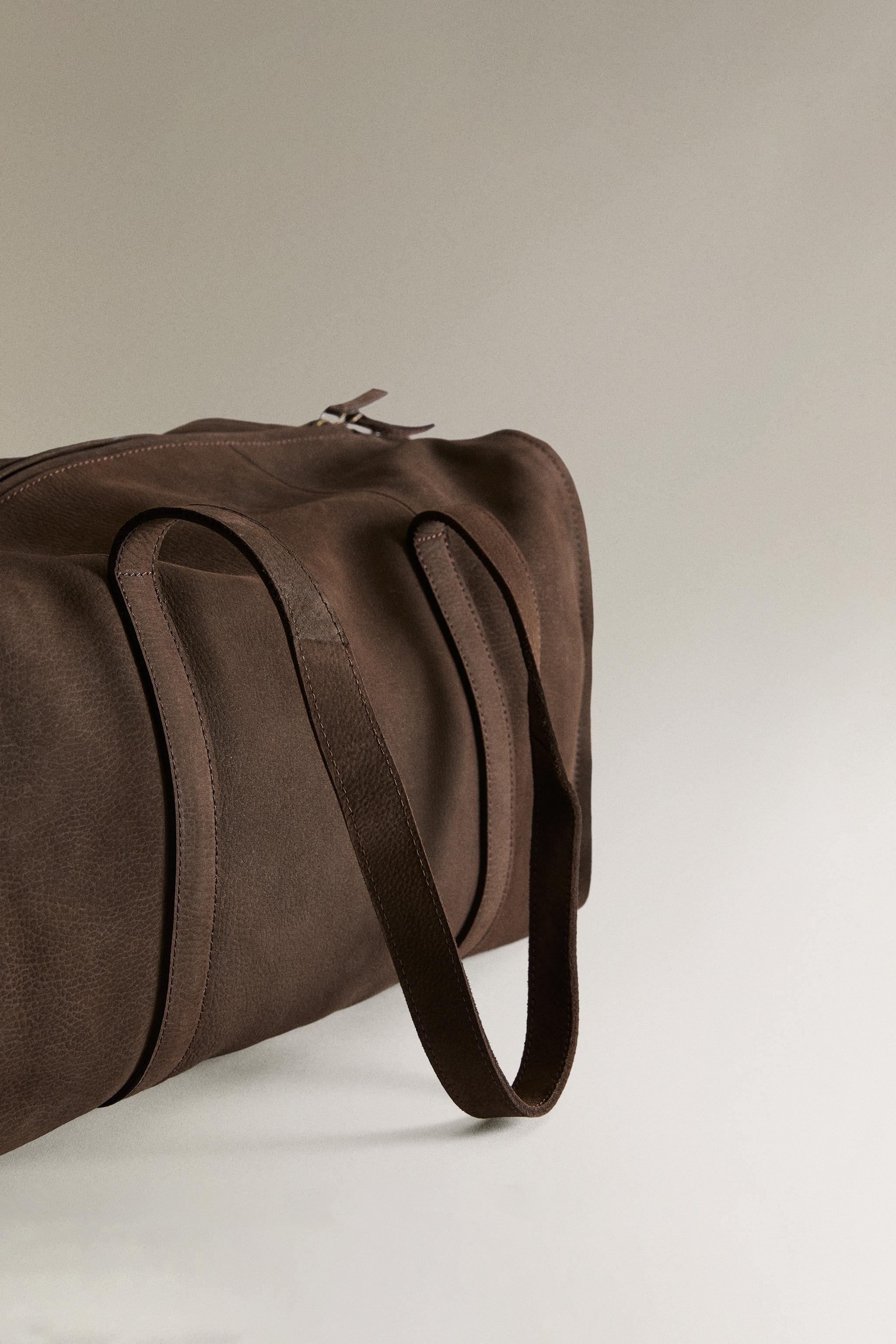 SAC DE VOYAGE CUIR LAVE