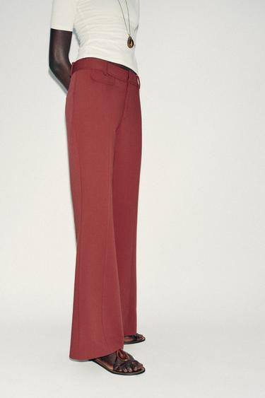 PANTALON FLARE - MARSALA de Zara - Image 2