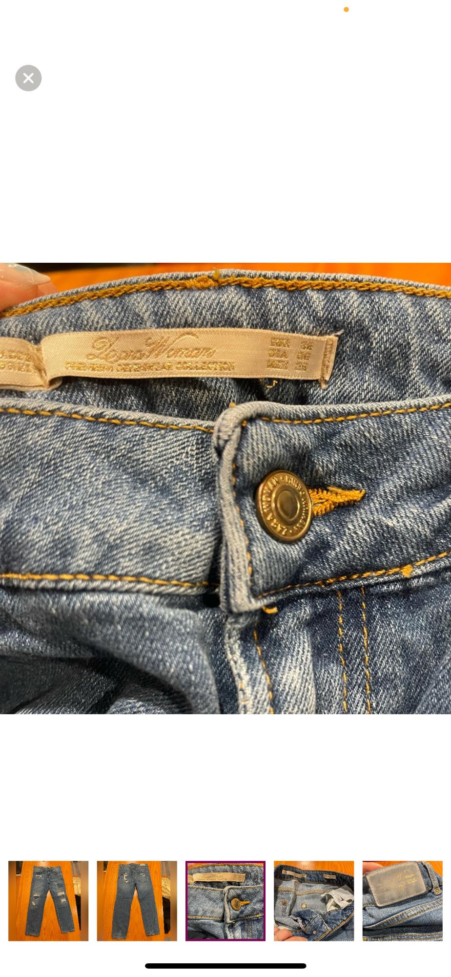 HIGH WAIST MOM FIT JEANS - Image 3