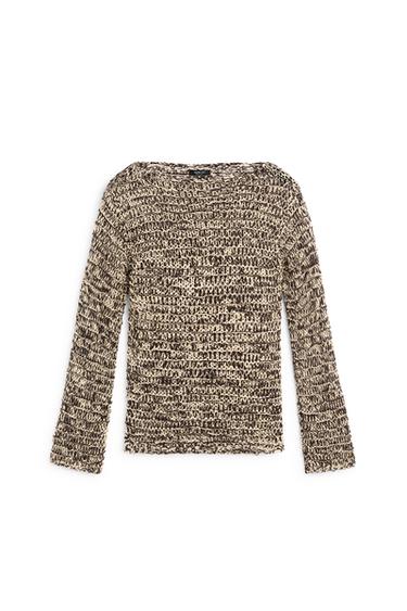 Jersey punto jaspeado total look - Arena de Zara