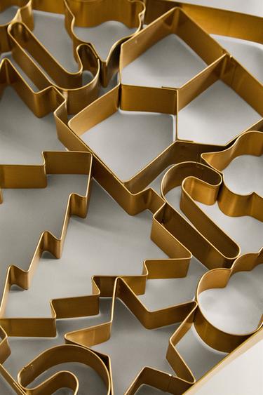 MOULE À PÂTISSERIE EN ACIER DE NOËL - Doré de Zara - Image 2