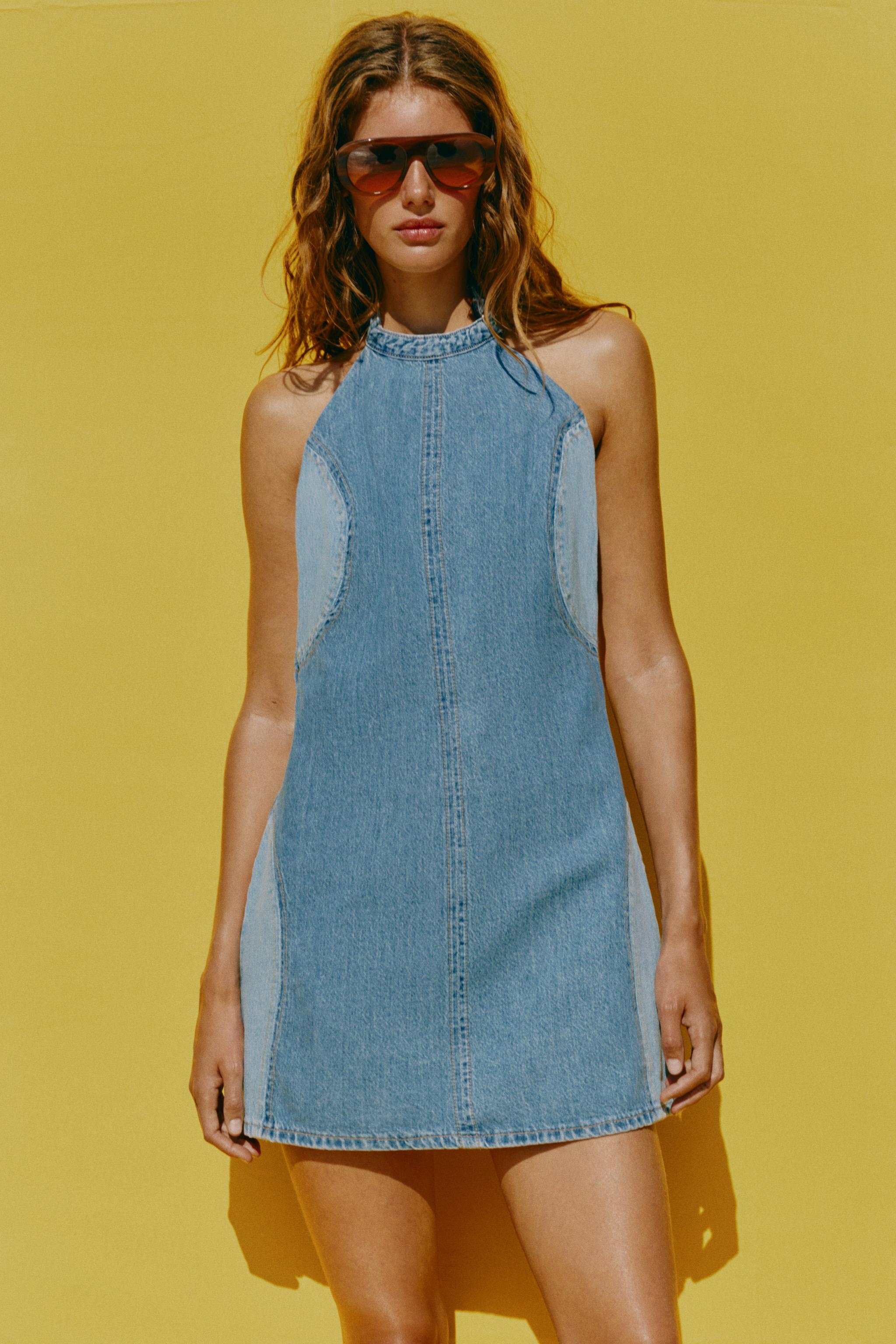 Z1975 OPEN-BACK MINI DRESS
