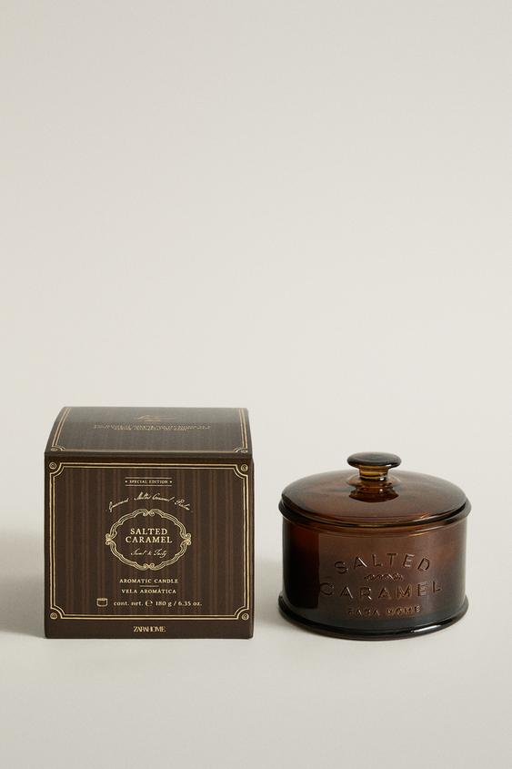 (180 G) SALTED CARAMEL SCENTED CANDLE - Cream by Zara - Image 0