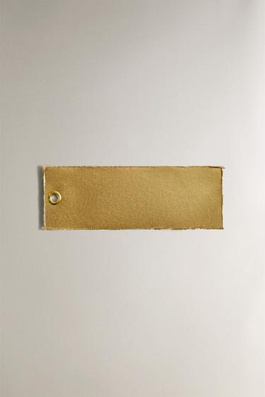 SADA VÁNOČNÍCH ŠTÍTKŮ NA DÁRKY (SADA 10 KS) - Zlatá od Zara - Obrázek 0