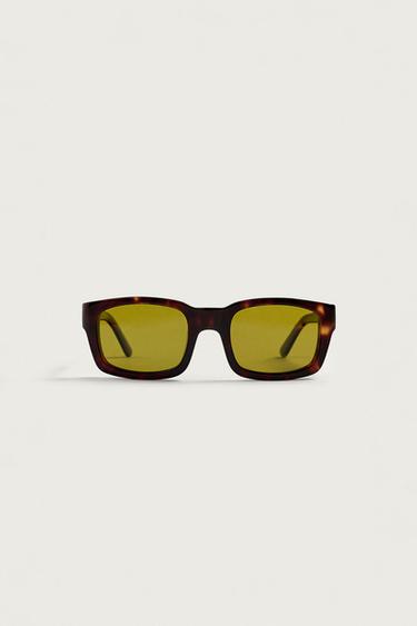 Zara SQUARE SUNGLASSES - Tortoise shell