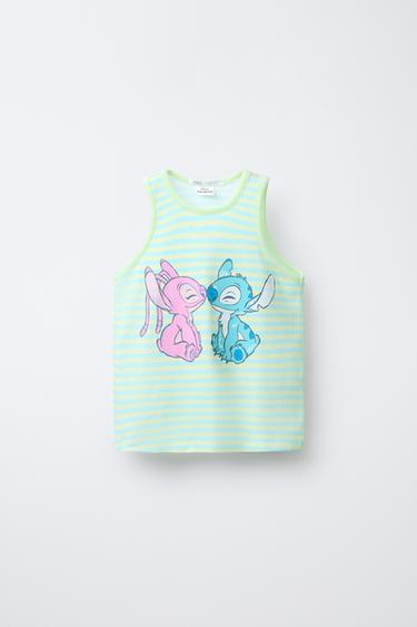 6-14 YEARS/ LILO & STITCH © DISNEY STRIPED PYJAMAS - Turquoise by Zara - Image 1