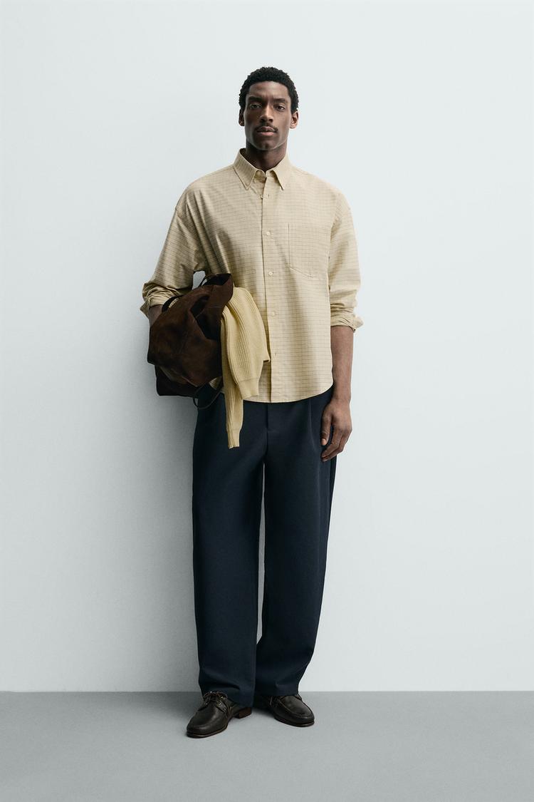 OVERSIZED FIT OXFORD GÖMLEK