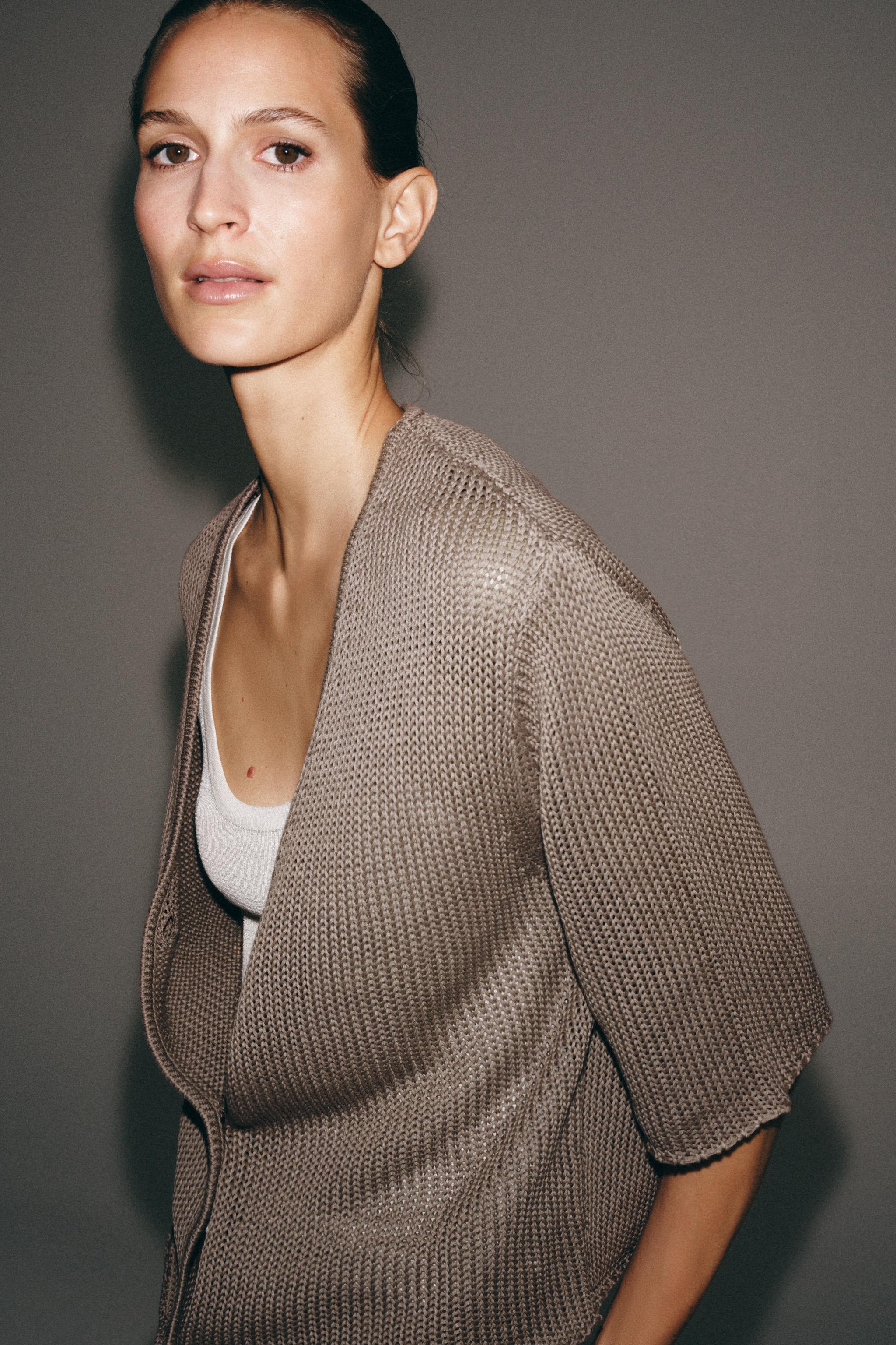 WIDE SLEEVE CARDIGAN