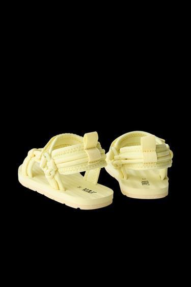 ROPE SANDALS - Yellow by Zara