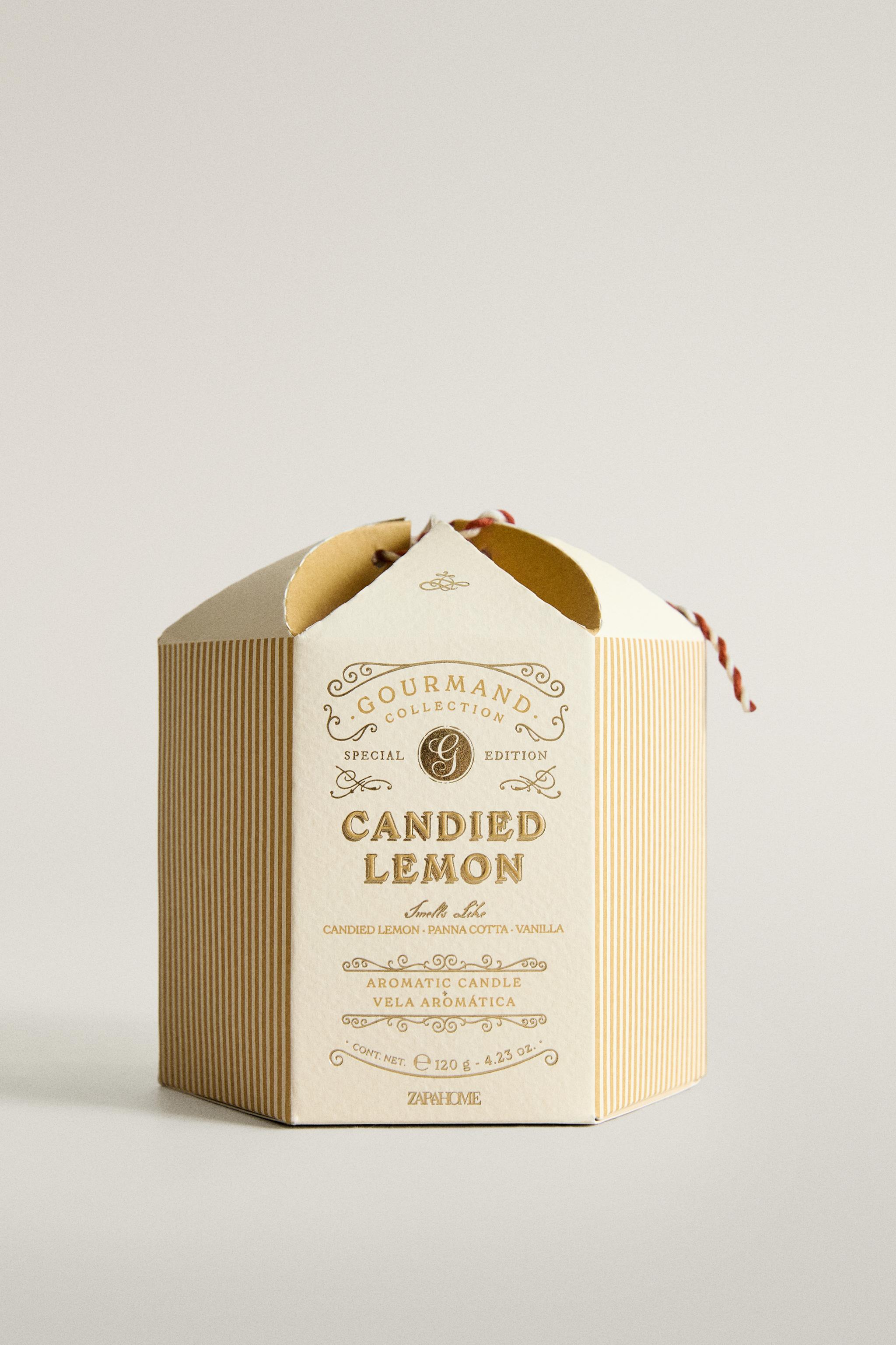 G) BOUGIE PARFUMÉE CANDIED LEMON