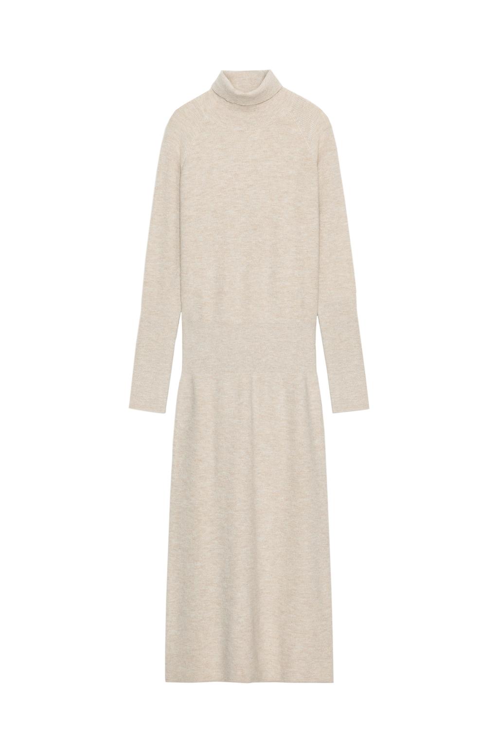 BATWING SLEEVE KNIT DRESS - image 3