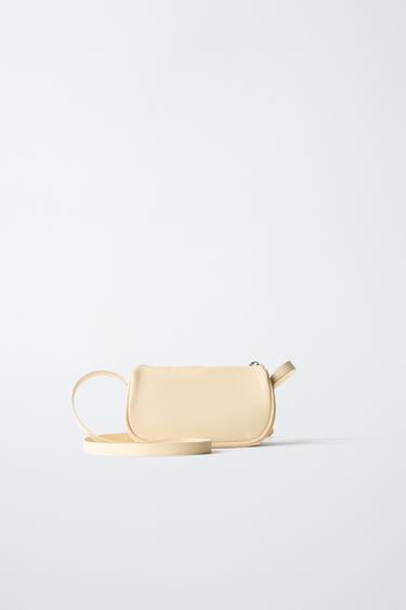 BASIC CROSSBODY BAG - Yellow by Zara - Image 4