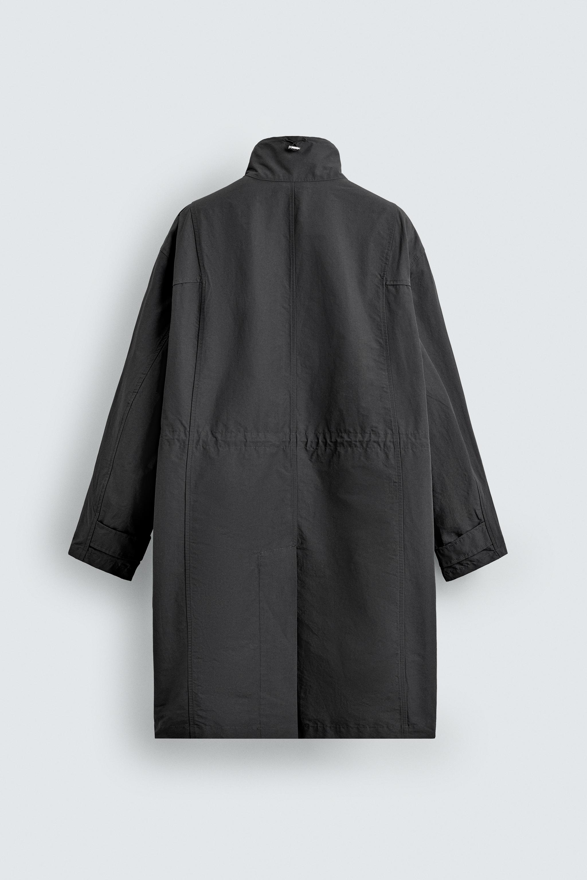 PARKA TÉCNICA LEVE - Gris Antracita | ZARA Brasil