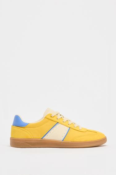 Zara COLORFUL SNEAKERS - Yellow