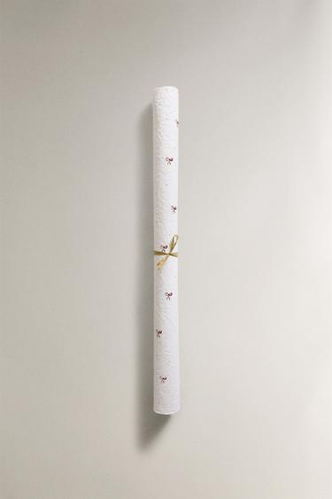 CHRISTMAS GIFT WRAPPING PAPER WITH BOWS - Multicoloured by Zara - Image 0