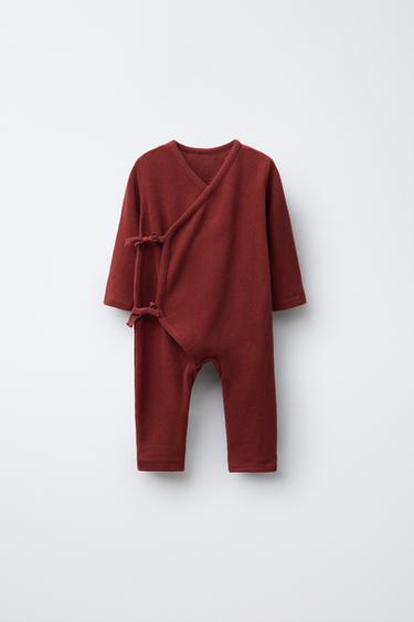 MONO LARGO SOFT TOUCH LAZOS - Rojo de Zara