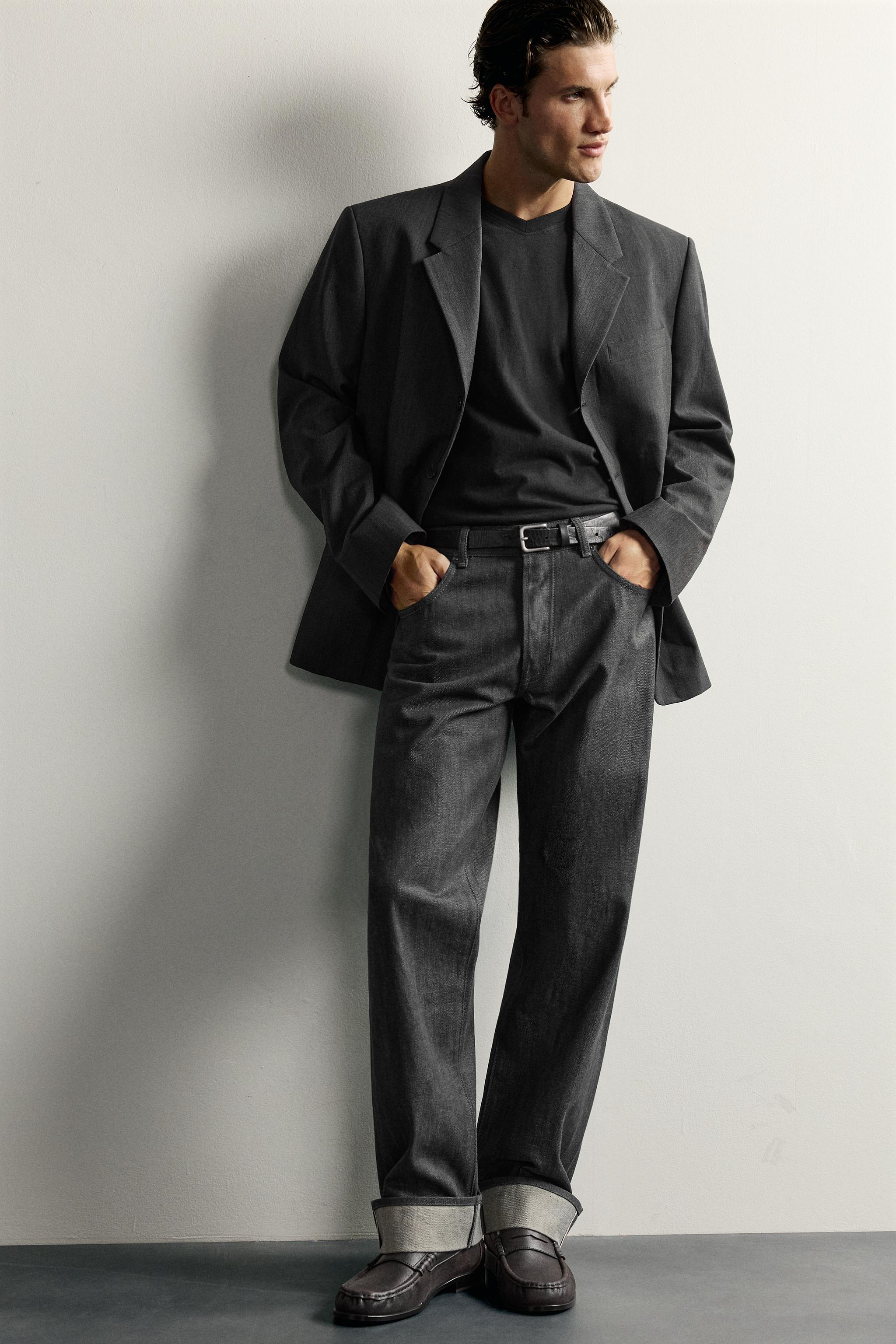 Zara YÜNLÜ REGULAR FIT BLAZER görsel 6