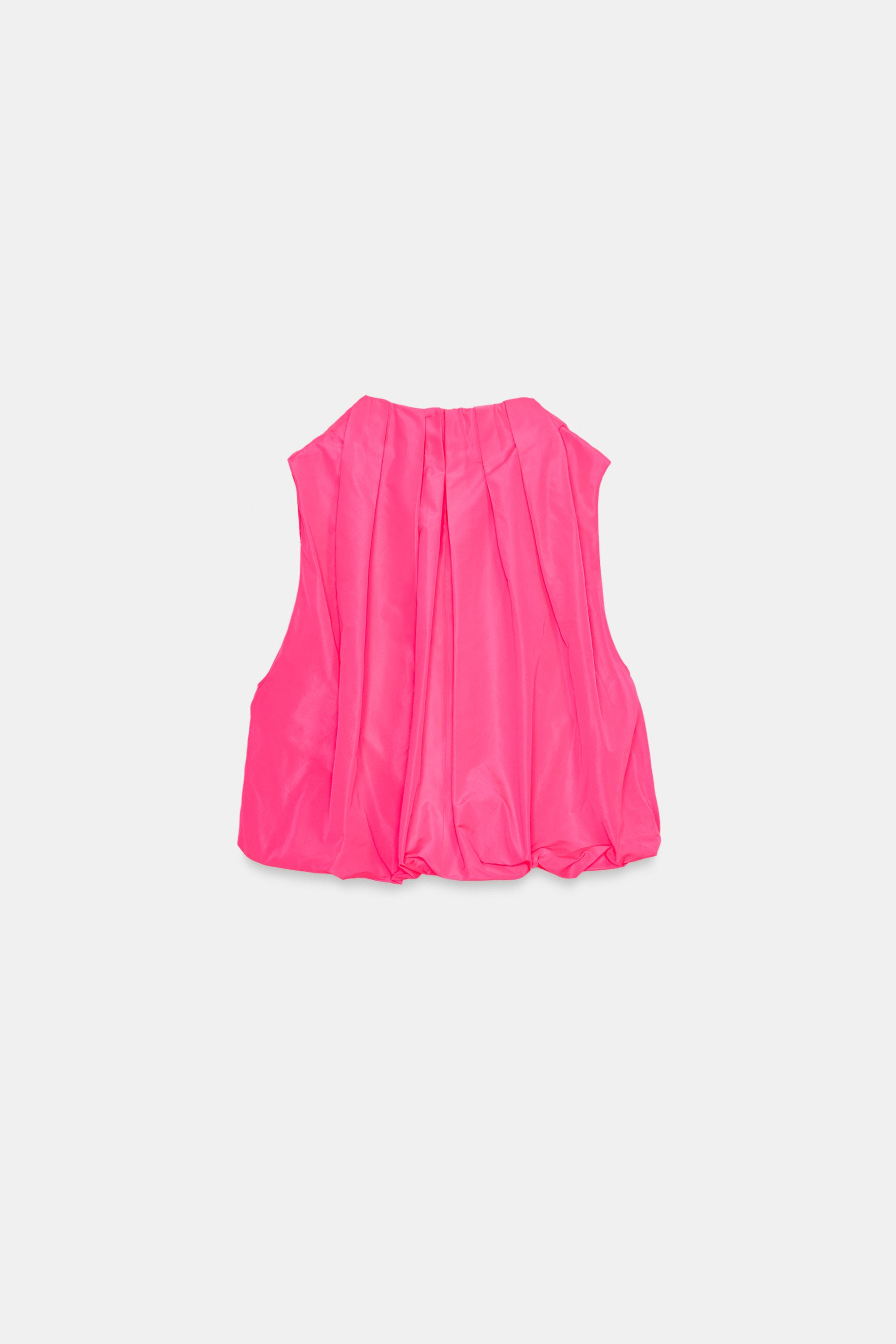 TAFFETA BALLOON TOP