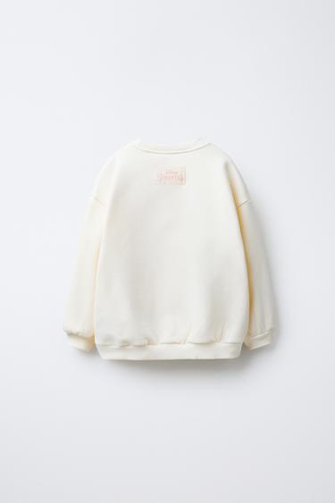 Zara PRINCESS © DISNEY SWEATSHIRT - Ecru