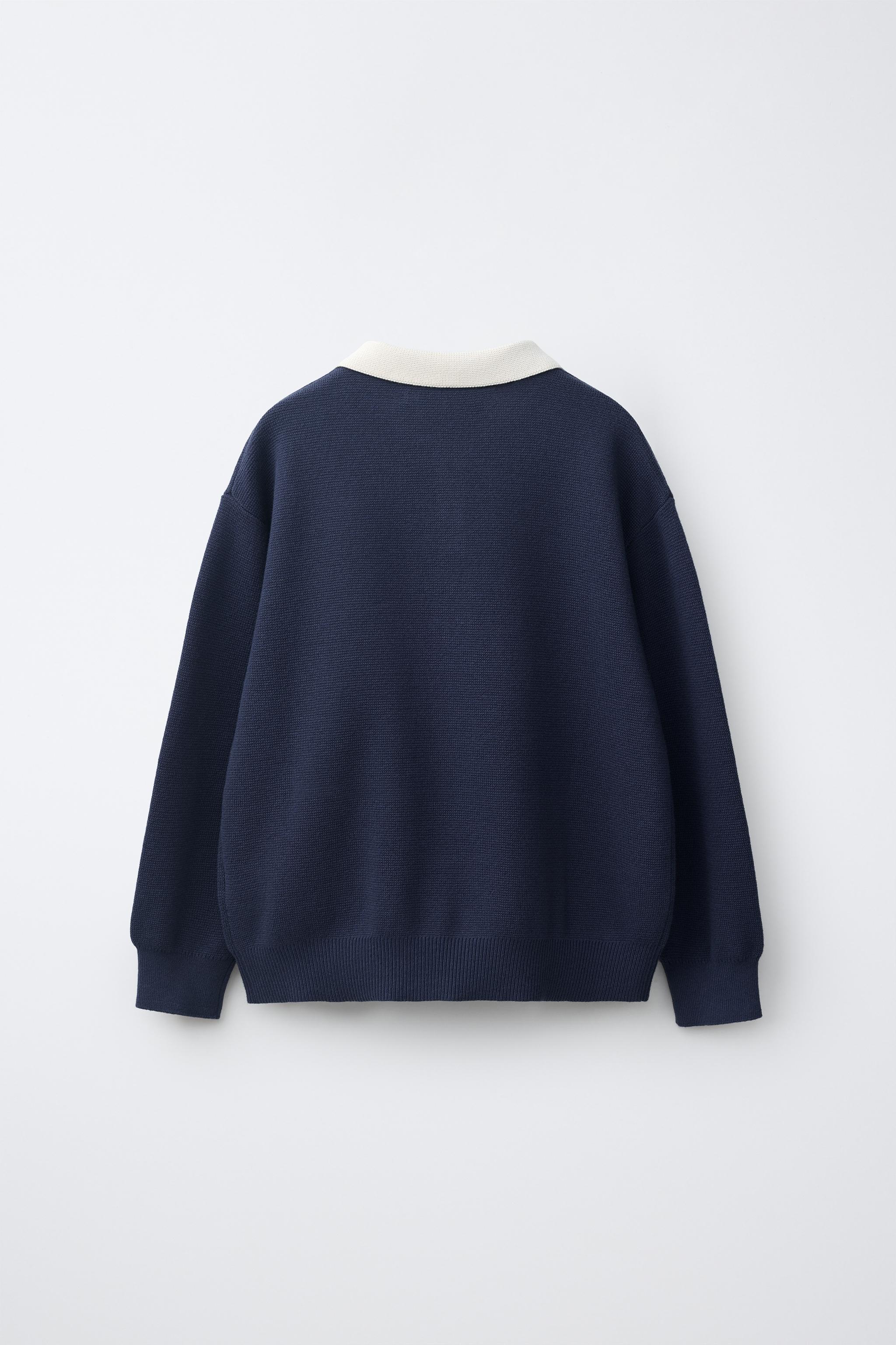 VARSITY KNIT POLO JUMPER