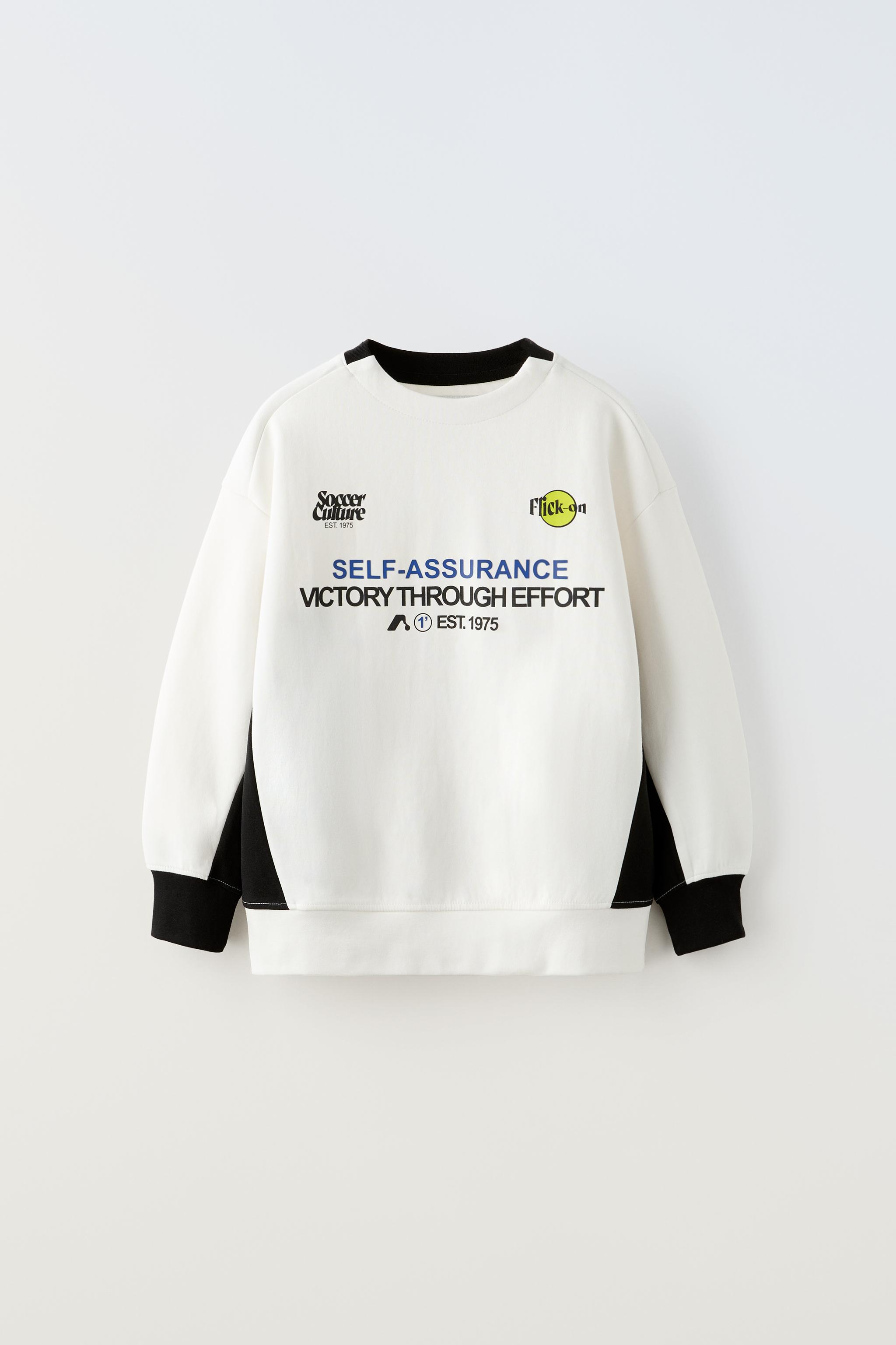 Zara deals printed sweatshirt