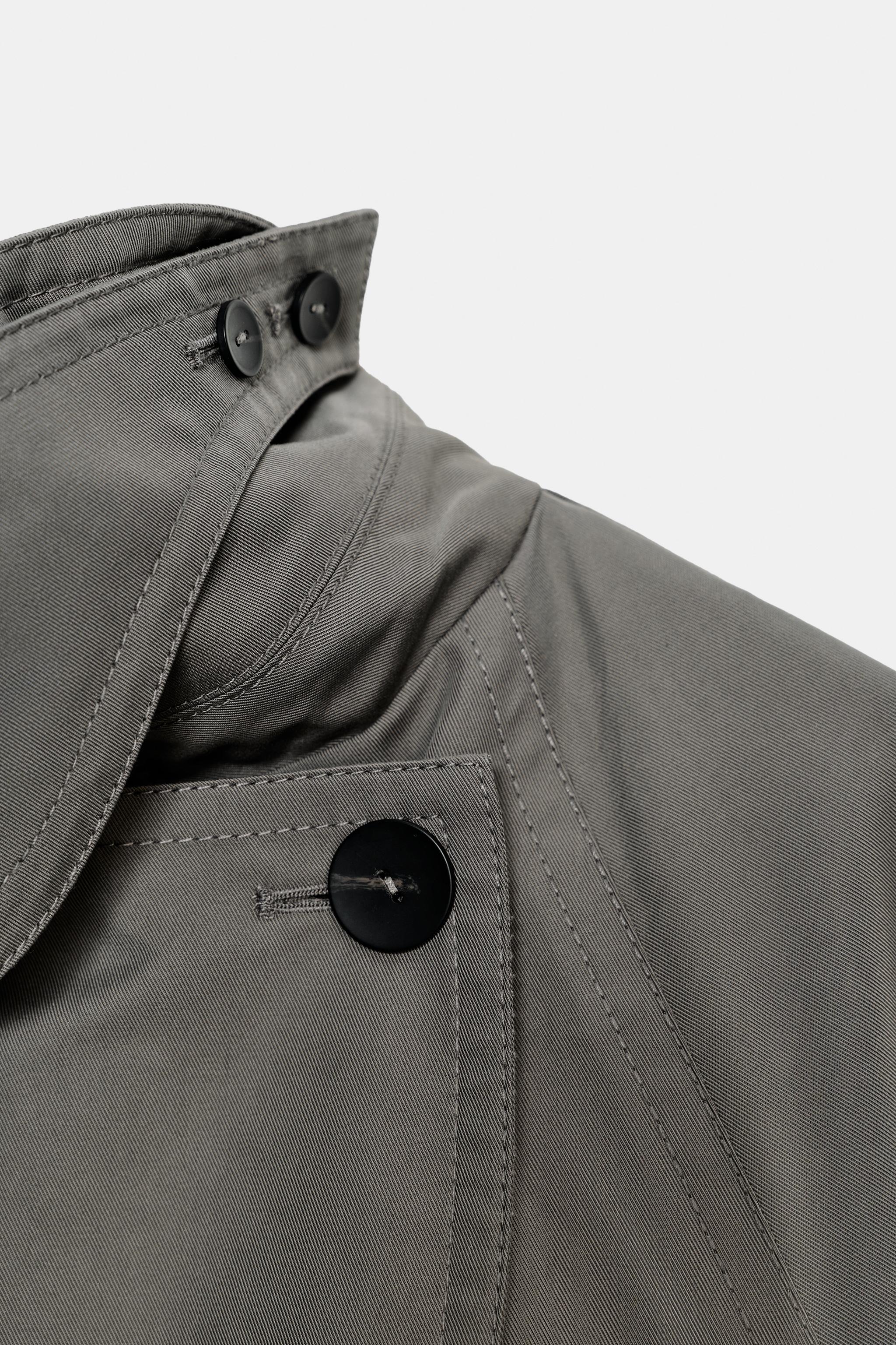 ZW COLLECTION KEMERLİ OVERSIZE TRENÇKOT - Görsel 8