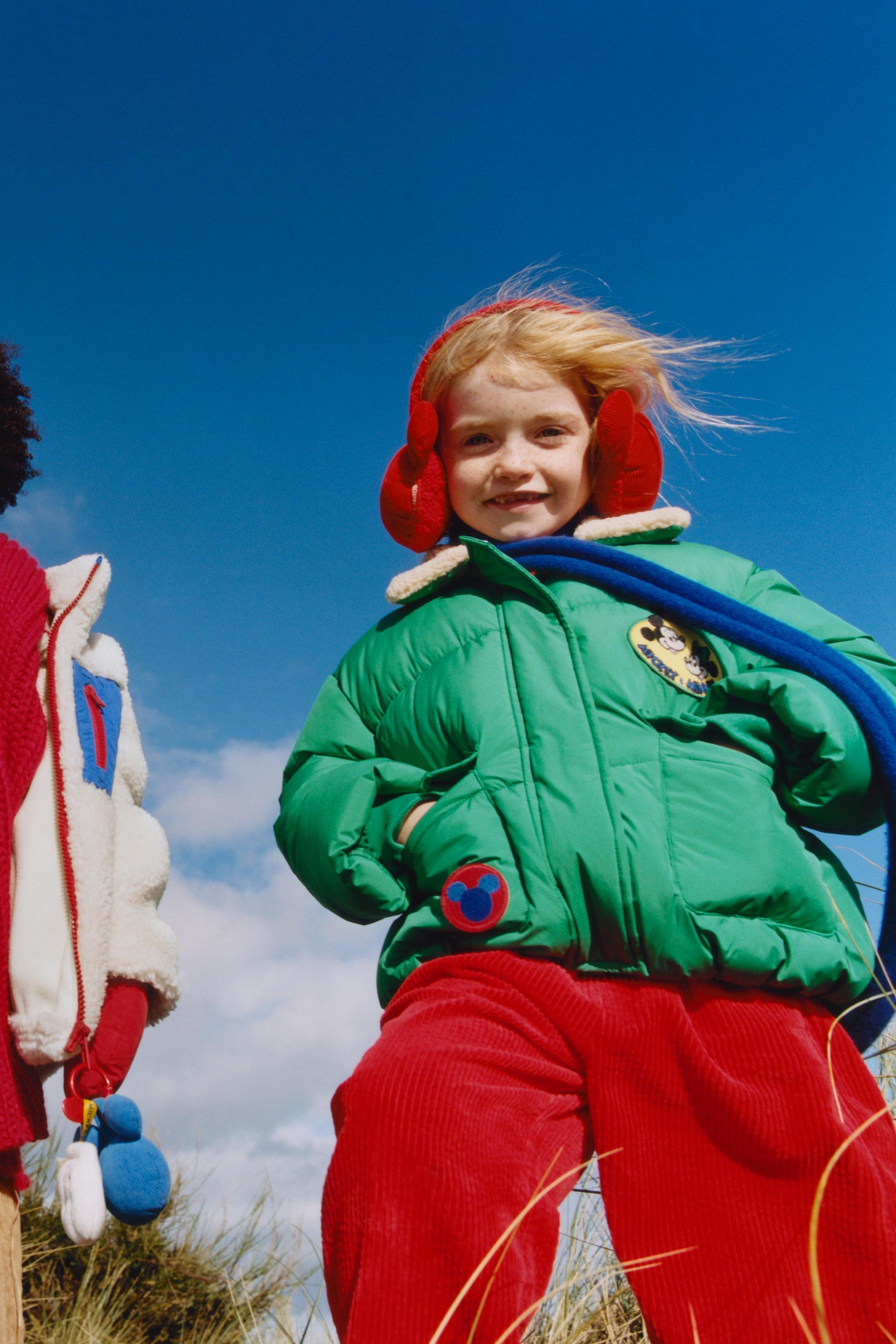 BLOUSON MATELASSÉ EFFET MOUTON MICKEY ET MINNIE MOUSE © DISNEY