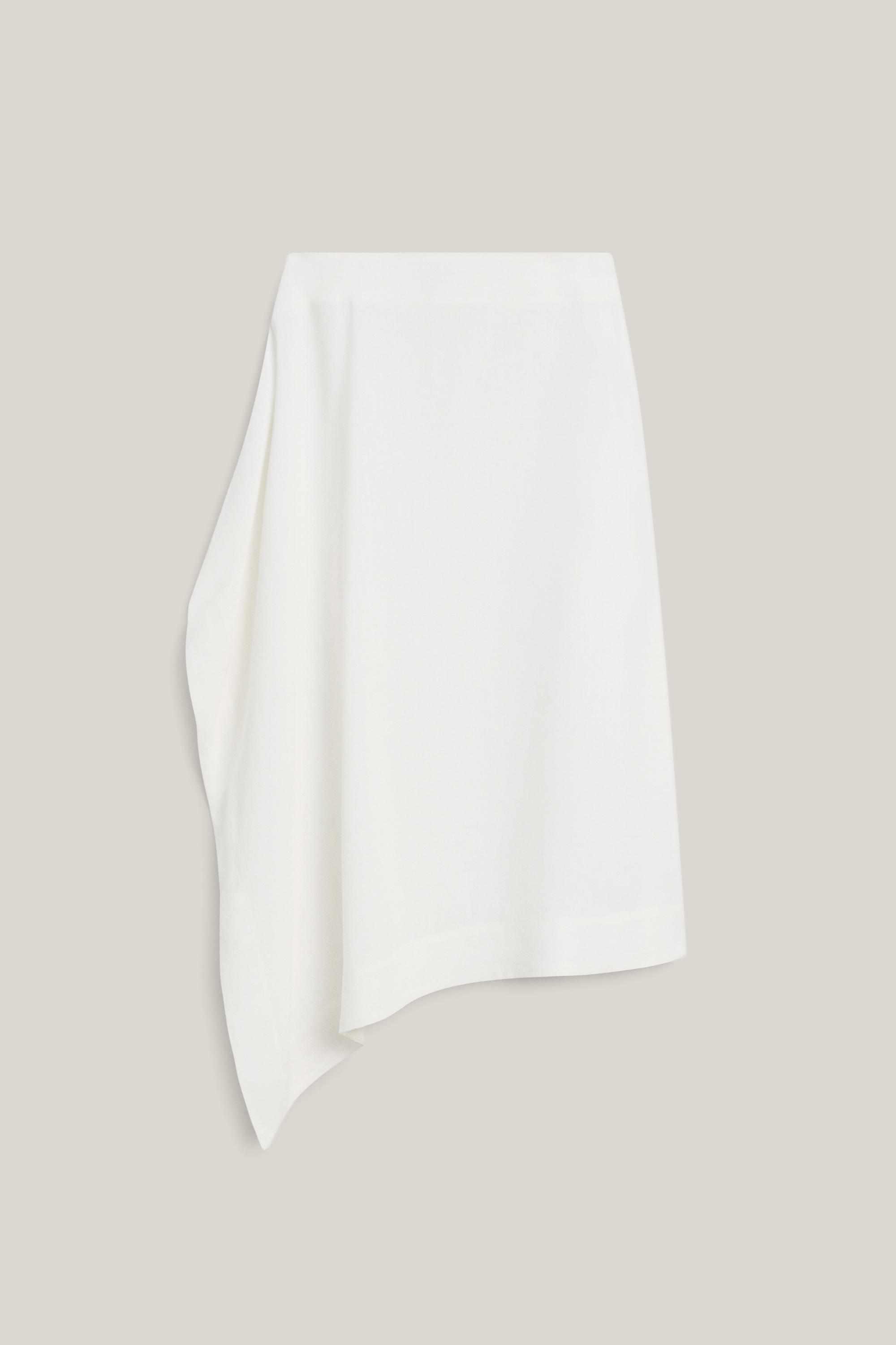 Flowing midi pareo skirt - LIMITED EDITION — White