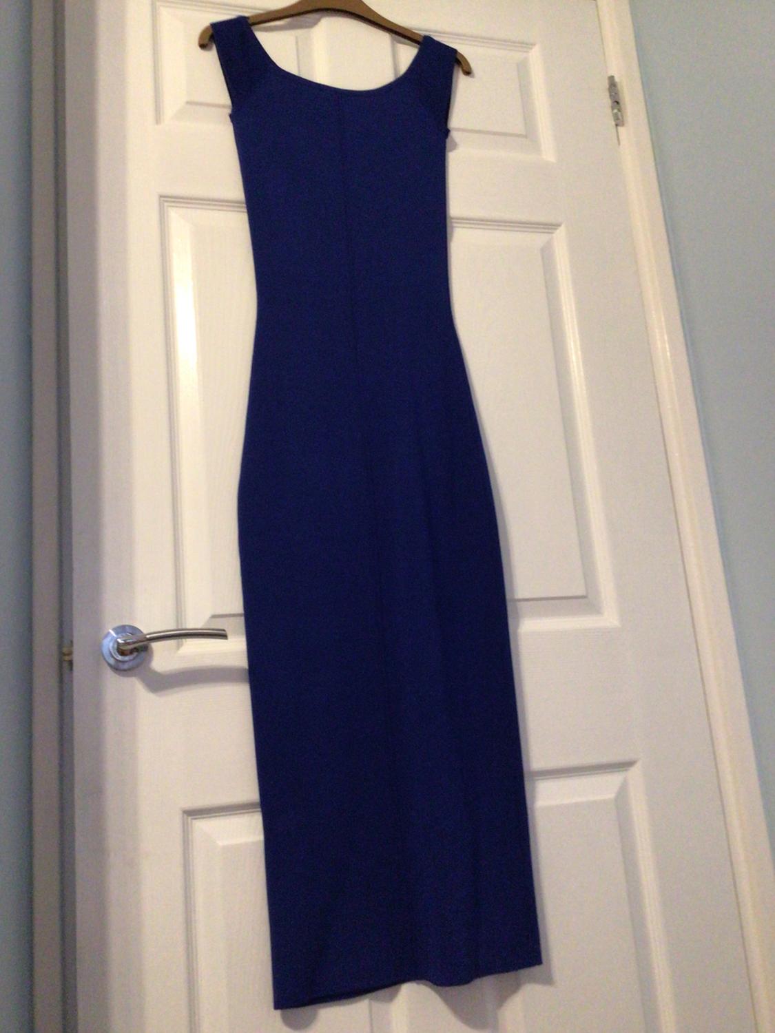 PLAIN KNIT FITTED DRESS - Image 3