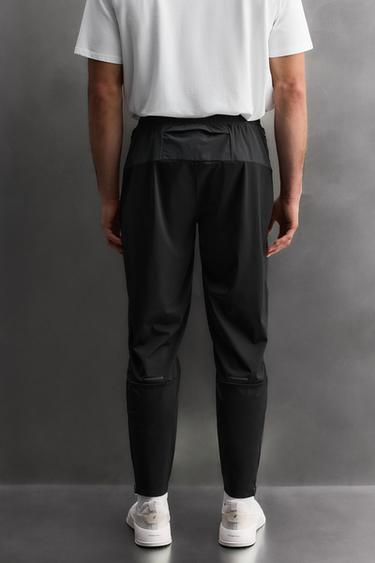 PANTALON TECHNIQUE COLOR BLOCK - Gris anthracite de Zara - Image 2